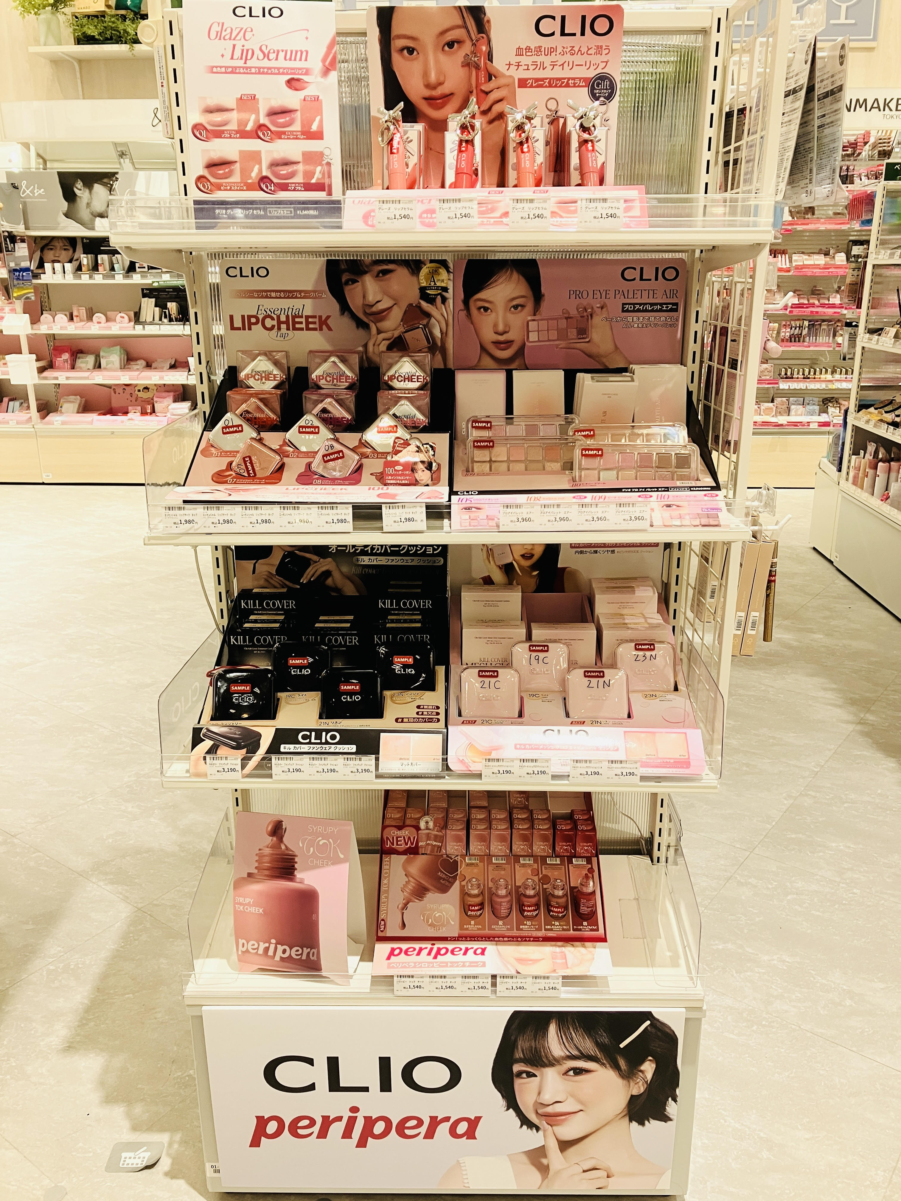 【イオンモール広島府中店】人気の韓国コスメブランド　ＣＬＩＯクリオ